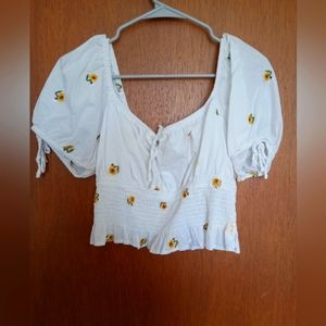 Live 4 Truth Sunflower Crop Top